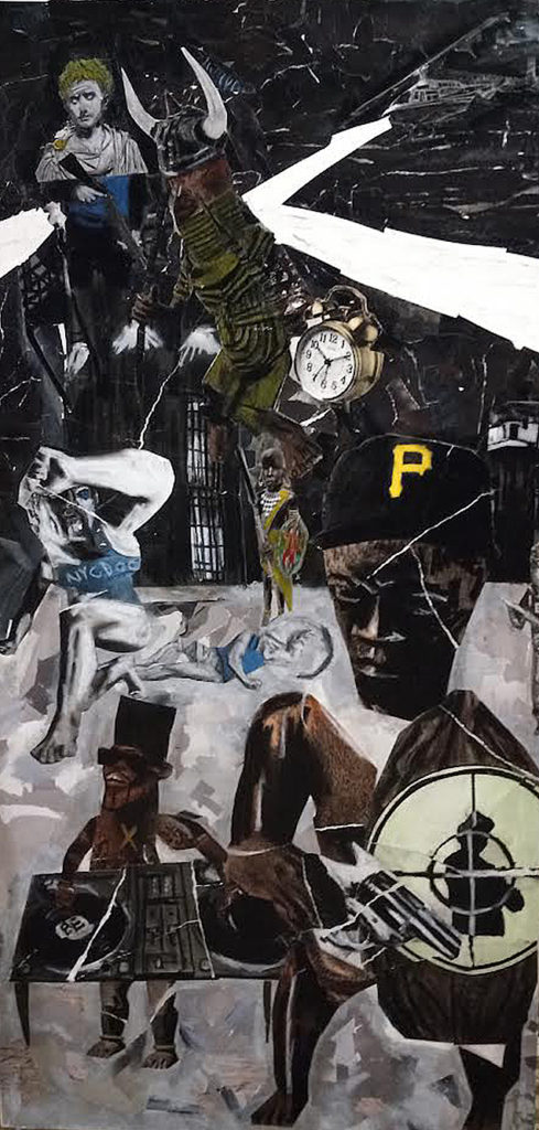 Eric Chambers: Painting Hip Hop's Golden Age with Pro-Black Allegorical Art 3 Eric Chambers visual artist art teacher UHHM donor