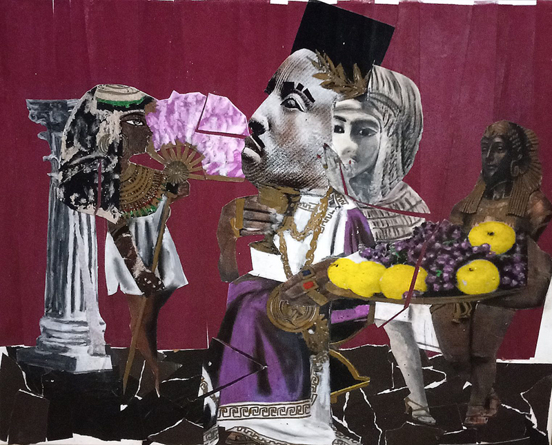 Eric Chambers: Painting Hip Hop's Golden Age with Pro-Black Allegorical Art 7 Eric Chambers visual artist art teacher UHHM donor