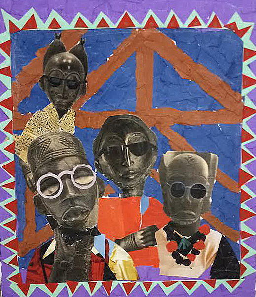 Eric Chambers: Painting Hip Hop's Golden Age with Pro-Black Allegorical Art 8 Eric Chambers visual artist art teacher UHHM donor