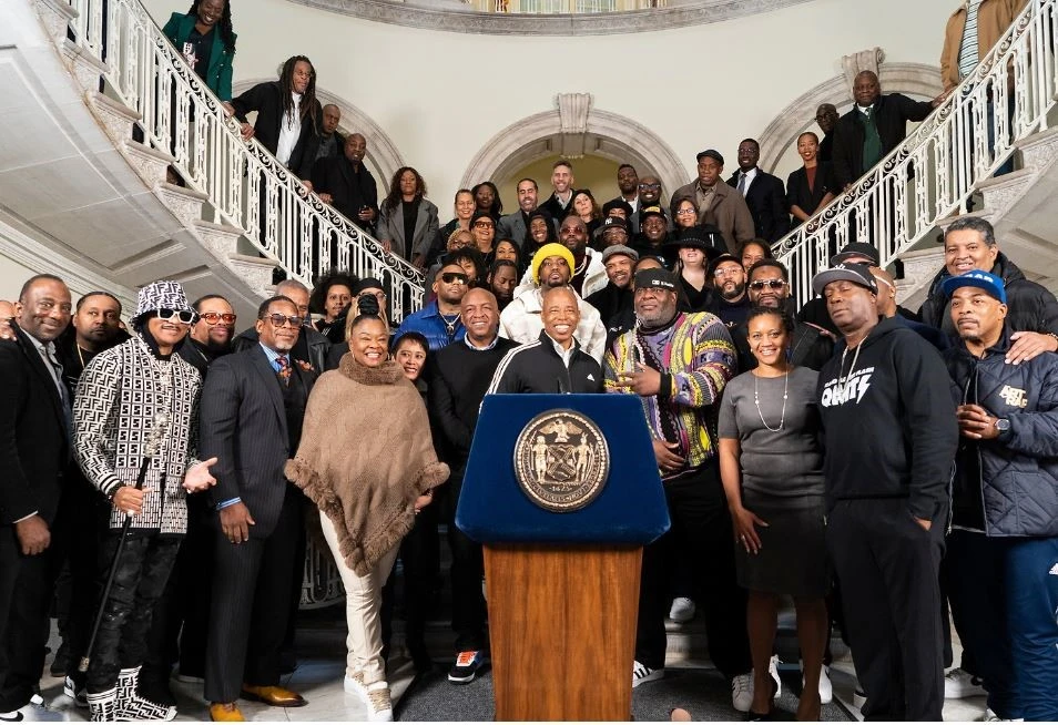 50 Years of Hip Hop via THHM and the City of New York 2 Mayor-Adams-announcement