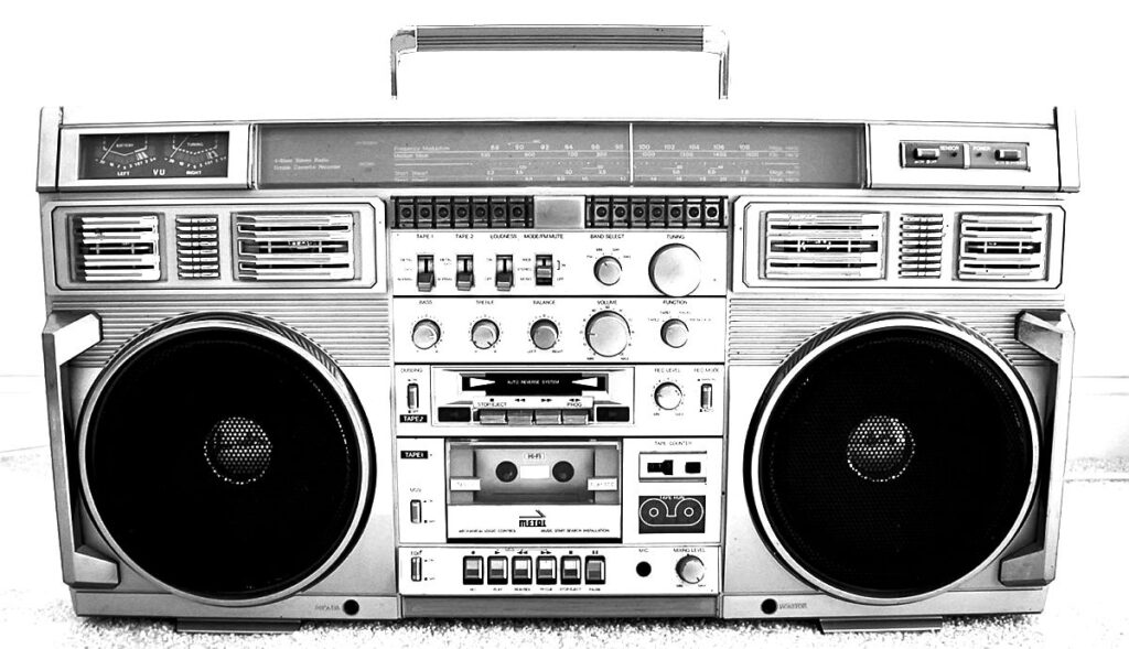 Hip hop timeline 1960s-1970s 86 boomBox
