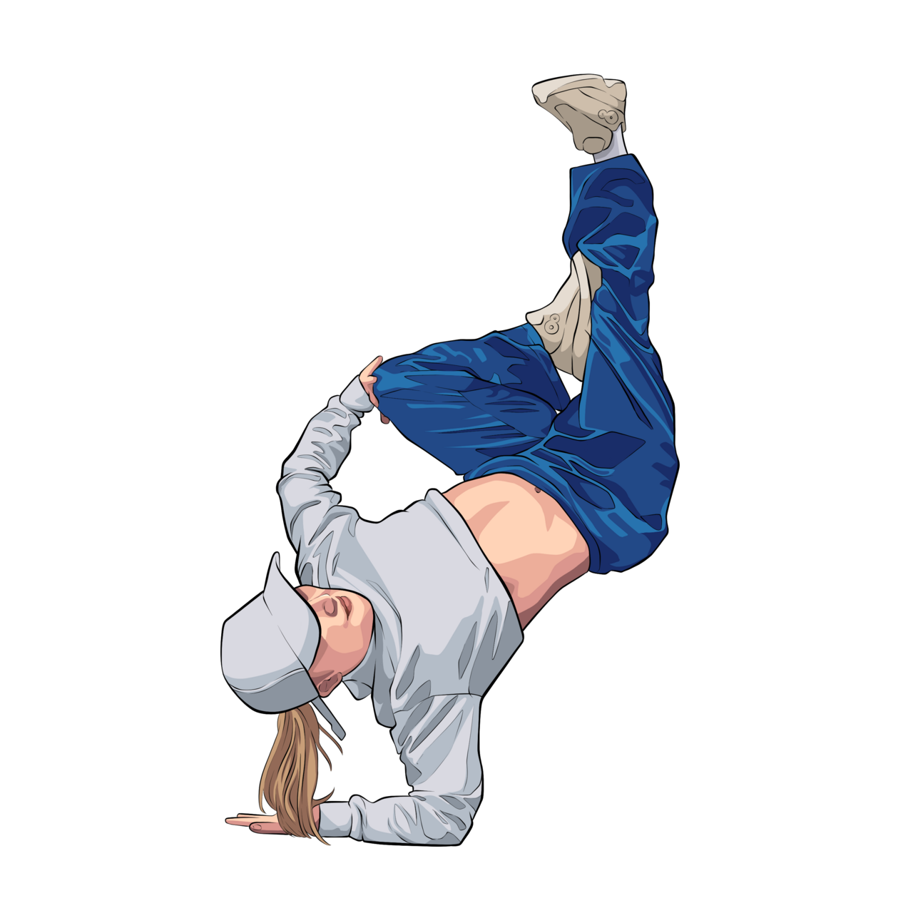 bgirl freezing