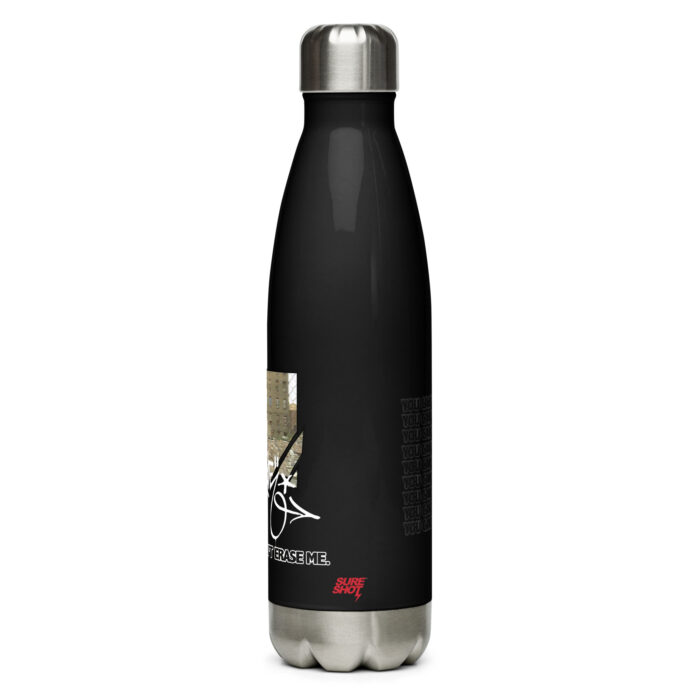 stainless steel water bottle black 17 oz front 66f5c7169e891