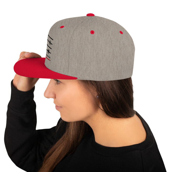 classic snapback heather grey red left side 66fcacec8ccd7