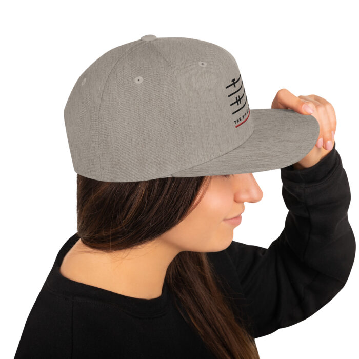 classic snapback heather grey right side 66fcacec8e4a7