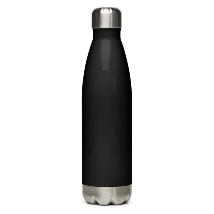 stainless steel water bottle black 17 oz back 66fdf8cb02702