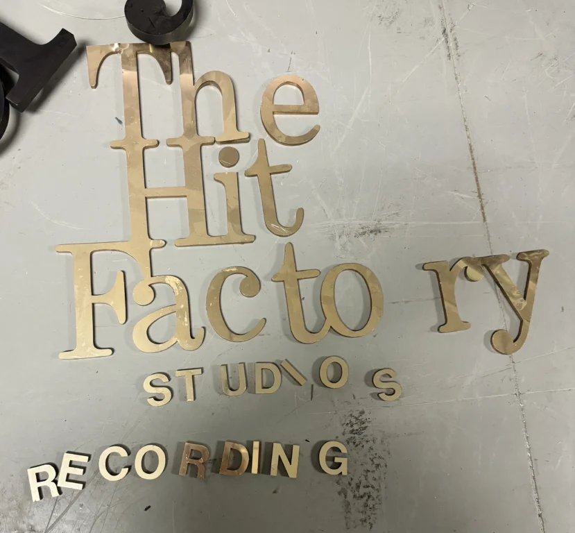 picture of the Hit Factory Sign