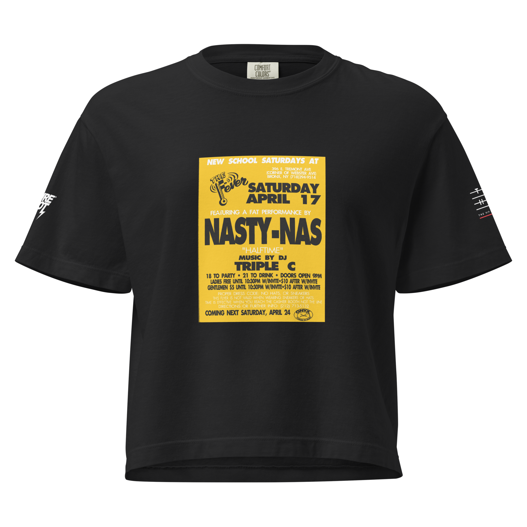 Women's heavyweight boxy tee - THHM - The Hip Hop Museum Women's heavyweight boxy tee - THHM - The Hip Hop Museum