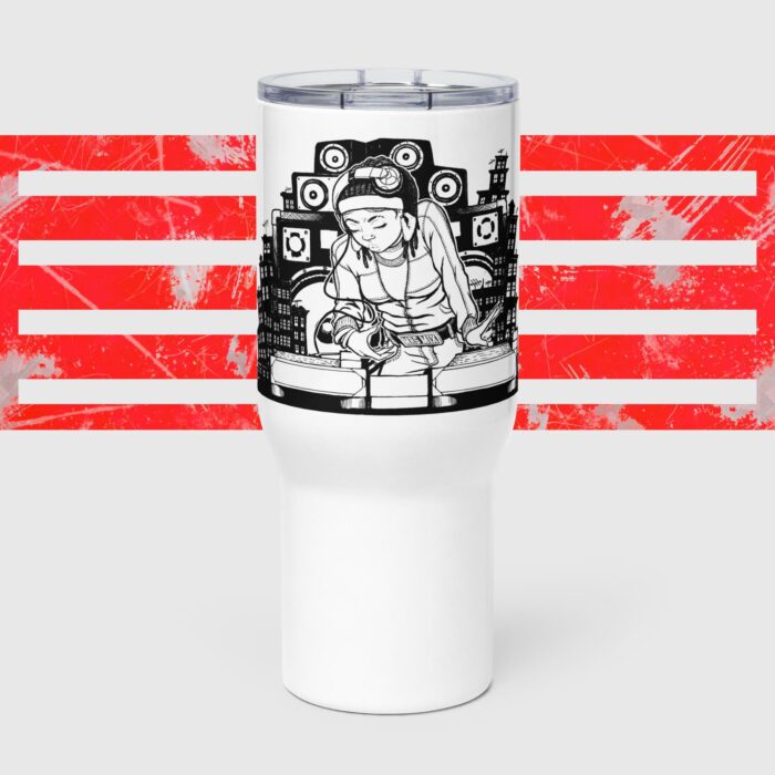 travel mug with a handle white 25 oz front 68465a0801fb1