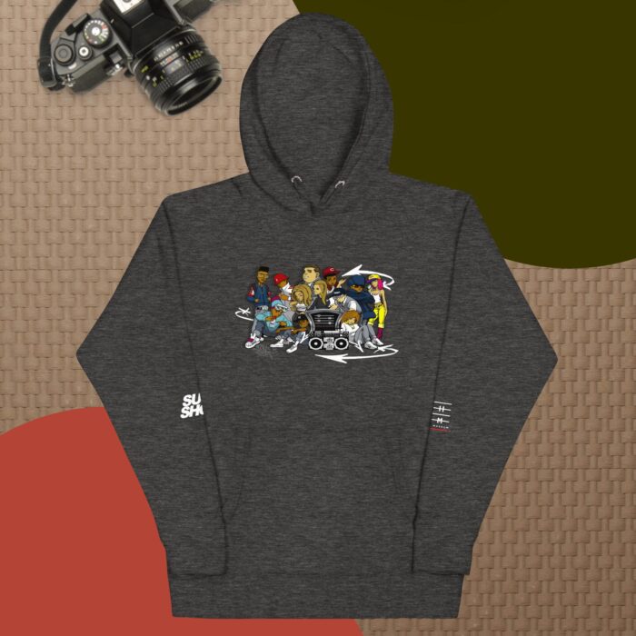 unisex premium hoodie charcoal heather front 6847048af365b