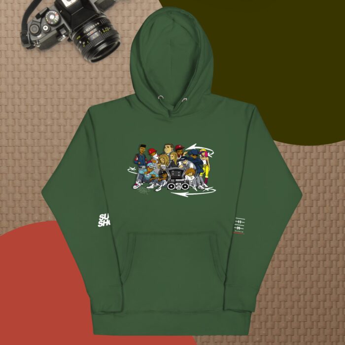 unisex premium hoodie forest green front 6847048ad7b75